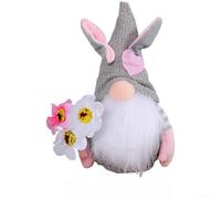 Pink Stuffed Rabbit Plush 23cm Cotton Fill Easter Decor(D3-6-F)