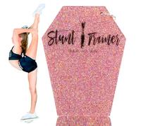 Pink Stunt Trainer - Cheerleading Flyer Balance Board for Stunt Practice | Improve Core Strength, Stability & Body Control | Compact Training Tool for Flyers of All Levels