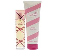 Pink Sugar by Aquolina for Women - 2 Pc Gift Set 3.4 oz EDT Spray, 8.45 oz Creamy Body Lotion, I0092482