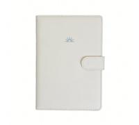 Pink Sunrise Daily Wellness Journal with Gold Pen