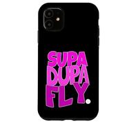 Pink SupaDupaFly Pink Color Graphic Pink Case for iPhone 11