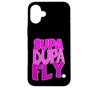 Pink SupaDupaFly Pink Color Graphic Pink Case for iPhone 16 Plus