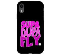 Pink SupaDupaFly Pink Color Graphic Pink Case for iPhone XR