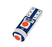 Pink T5 3030-3SMD LED Bulb for Auto Interior Gauge(Red)