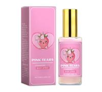 Pink Tears Body Mist, Fresh Strawberry Body Milk Mist Spray, Strawberry Perfume for Women, Long-Lasting Fragrance & Hydrating Lightweight (1pc)