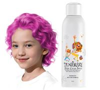 Pink Temporary Hair Color Spray for Women Men - Instant & Washable Silver Hair Dye for Teens - Quick Styling for Halloween, Cosplay, Costume Party, Christmas - 150ml