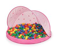 Pink Tent Ball Pit Play Area W/ 50 Balls