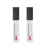 Pink Tinted Lip Plumper Serum, Long Lasting Hydrating Pink Lip Lotion Plumper, Natural Moisturizing Balm for Repair, Color Changing Lip Serum Oil (2)
