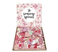 Pink To Someone Special Mothers Day Gift Present Pink Candy Pick N mix 300 g Sweet Box Box Hamper Selection box Present Show Someone You Care Nan Nanny Grandma Godmother Auntie Sister Wife Fiancé