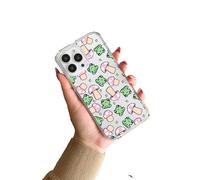 Pink Toadstool Frog Mystical Frogs Y2K TPU Custom Clear Compatible With iPhone 7 7S 8 SE 2020 X XR XS 11 12 13 14 15 16 16E 17 Air Pro Max Plus Mini Case Design Personalised Name Cover Silicone