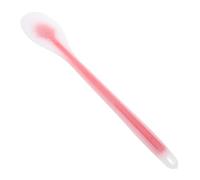 Pink TPE Long Handled Back Lotion Applicator for Hard Spots | Detachable Brush Head, Soft Flexible Bristles, Easy Cleaning, Home Use, Self-care, Sunscreen Touch-ups