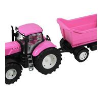 Pink Tractor With Tipper Trailer Top Quality