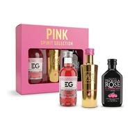 Pink Trio Gift Set, Au Vodka, Tequila Rose & Edinburgh Gin