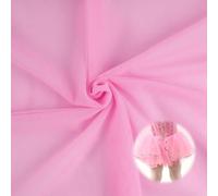 Pink Tulle Fabric, 2 x 1.6 m Mesh Fabric, Netting Fabrics for DIY Sewing Crafts Dress Wedding Birthday Party Decorations