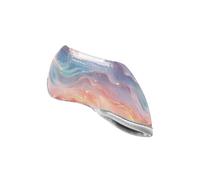 Pink Turquoise Red Wave Abstract Art Style Golf Club Head Covers Cool Stylish Blade Putter Headcover for Men Women