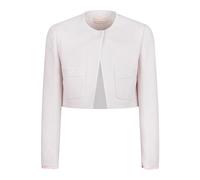 Pink Tweed Jacket with Front Pockets - female - Elisabetta Franchi - Light Jackets - Pink - 10 Y - Kids 10 Y
