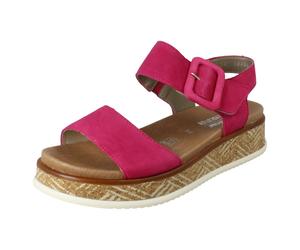 (Pink, UK 4) Ladies Rieker Evolution Adjustable Sandals W0800