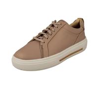 (Pink, UK 8) Womens Clarks Chunky Sole Trainer - Hollyhock Walk