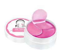 Pink Undereye Mask 60 Pcs, Collagen Hydrating Gel Pads, Reduce Puffiness, 30 Pairs Under Eye Patches for Dark Circles Puffy Eyes Treatment, Wrinkle, Women Men Beauty Personal Skin Care Products