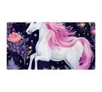 Pink Unicorn-1369 Cushioned Kitchen Runner Rug Mat Stain Resistant, Easy Wipe Clean for House Sink Office,15.7"x29.5"in