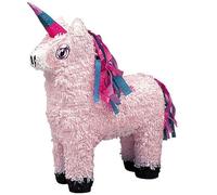 Multicolor Unicorn Pinata (55cm x 34cm) 1 Piece - Colorful Party Fun for All Ages, Perfect Celebration Accessory