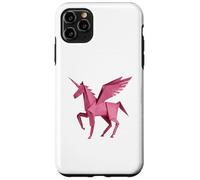 Pink Unicorn Horse Origami, Paper Craft, Fantasy Lover Case for iPhone 11 Pro Max