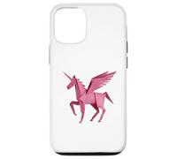 Pink Unicorn Horse Origami, Paper Craft, Fantasy Lover Case for iPhone 12/12 Pro
