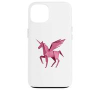 Pink Unicorn Horse Origami, Paper Craft, Fantasy Lover Case for iPhone 13