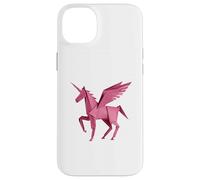 Pink Unicorn Horse Origami, Paper Craft, Fantasy Lover Case for iPhone 14 Plus
