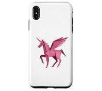 Pink Unicorn Horse Origami, Paper Craft, Fantasy Lover Case for iPhone XS Max
