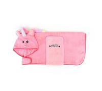 Pink UnicornDog Drying Robe for Dogs & Puppies - Bath Time Fun XS