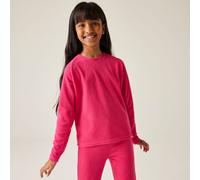 Regatta Kids' Thermal Baselayer Top Therm, Long Sleeve Crew Neck, Pink, Size 14 Years