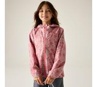 Pink unisex Regatta Kids’ Printed Lever II Waterpoof Jacket Pink, Size: 11-12 Years