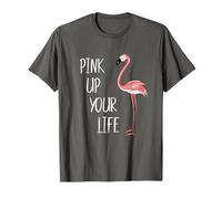 Pink Up Your Life Fancy Florida Lifestyle Flamingo T-Shirt