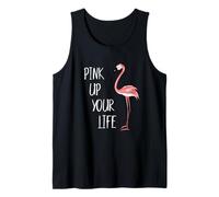 Pink Up Your Life Fancy Florida Lifestyle Flamingo Tank Top