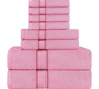 (Pink) Utopia Towels - Towels Set, Grey - 2 Bath Towels, 2 Hand Towels, and 4 Washcloths