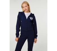 Pink Vanilla 97 Zip Through Hoodie - L - Navy