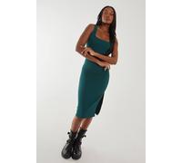 Pink Vanilla Bandage Midi Dress In Teal Teal 6