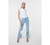 Pink Vanilla Diamante Jeans - UK 10 - Light Blue