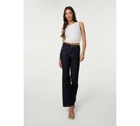 Pink Vanilla Slinky Ruched Side Racer Crop Top - L - Ivory