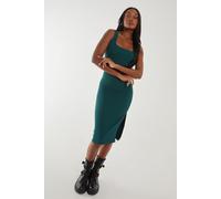 Pink Vanilla Women's Bandage Midi Dress in Teal | Size: 8 Pink Vanilla Teal 8