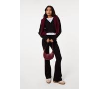 Pink Vanilla Women's Black Pin Tuck Jersey Flares | Size: Small Pink Vanilla Black S