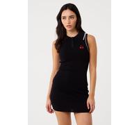 Pink Vanilla Women's Black Tennis Cherry Dress | Size: S/M Pink Vanilla Black S/M