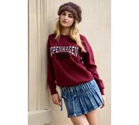 Pink Vanilla Women's Cargo Pocket Pleated Denim Mini Skirt in Blue | Size: Large Pink Vanilla Blue L