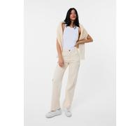 Pink Vanilla Women's Cargo Trousers in Stone | Size: 6 Pink Vanilla Stone 6