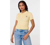 Pink Vanilla Women's Lemon Cherub Cable Knit Top | Size: Medium/Large Pink Vanilla Lemon M/L