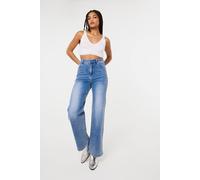 Pink Vanilla Women's Light Blue Diamante Jeans | Size: 8 Pink Vanilla Light Blue 8