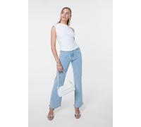 Pink Vanilla Women's Light Blue Diamante Jeans | Size: 8 Pink Vanilla Light Blue 8