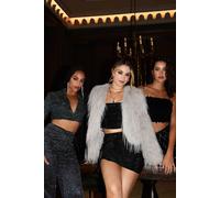 Pink Vanilla Women's Rhinestone Multiway Corset Top in Black | Size: 12 Pink Vanilla Black 12