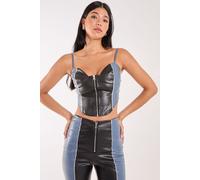 Pink Vanilla Women's Zip Up Corset | Size: 6 Pink Vanilla Multicolor 6